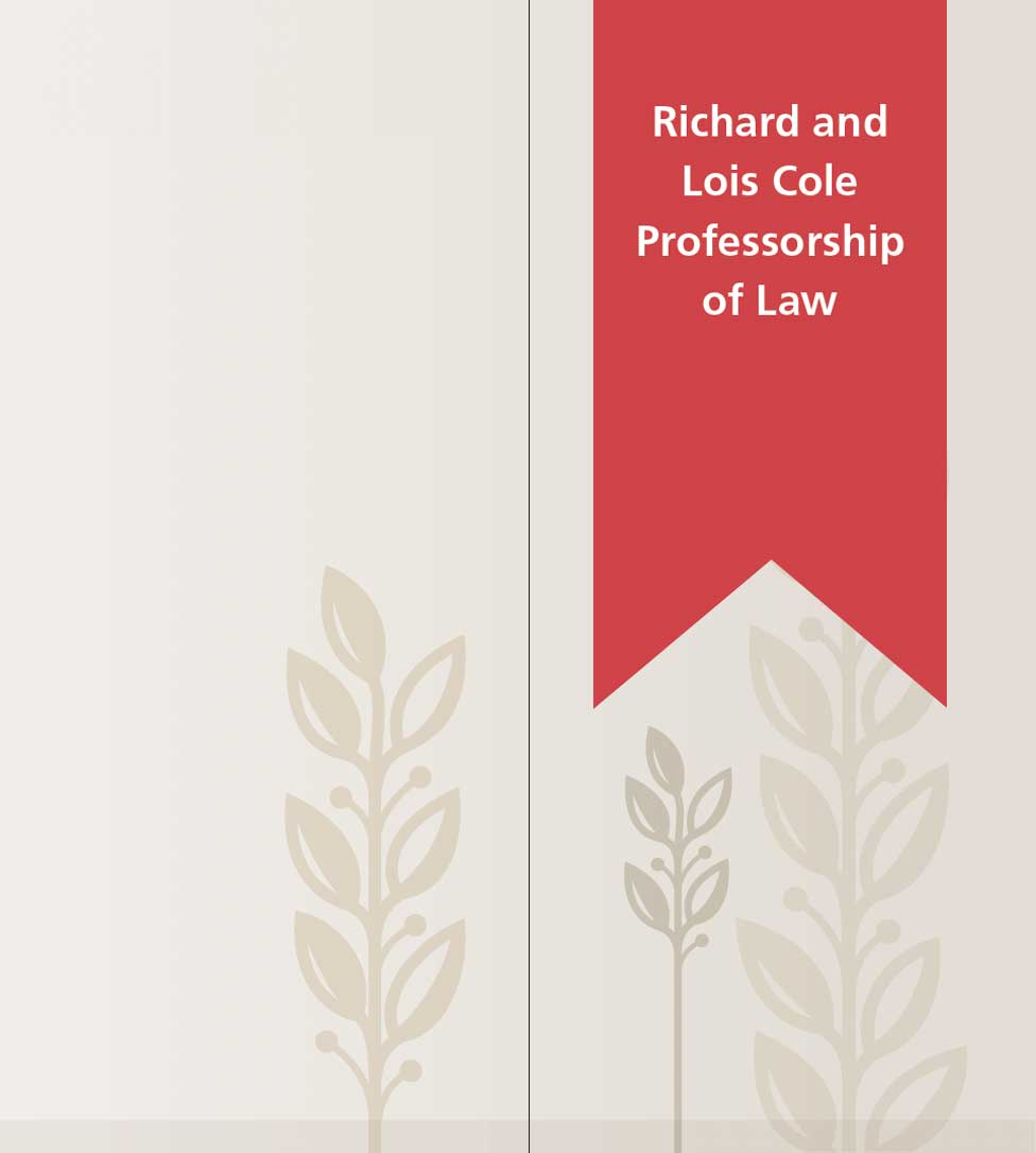 The Next Generation of Legends Endowed Chair Positions Attract Top